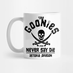 The Goonies Never Say Die // Classic 80s Design Mug